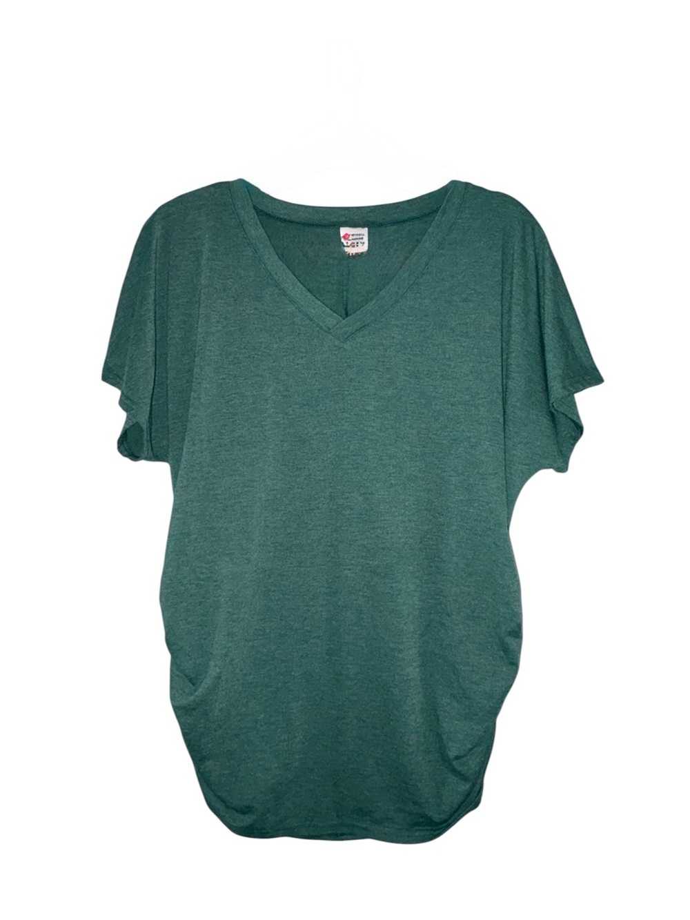 Relaxed V-Neck Dolman Tee